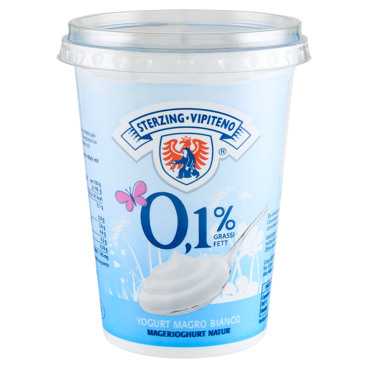 Sterzing Vipiteno Yogurt Magro Bianco 500 g