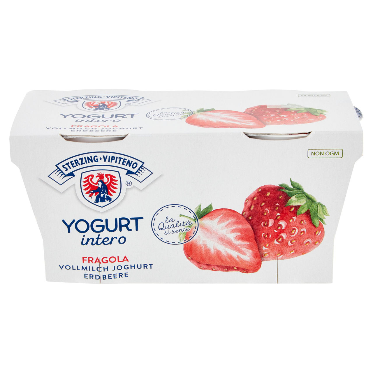 Sterzing Vipiteno Yogurt intero Fragola 2 x 125 g