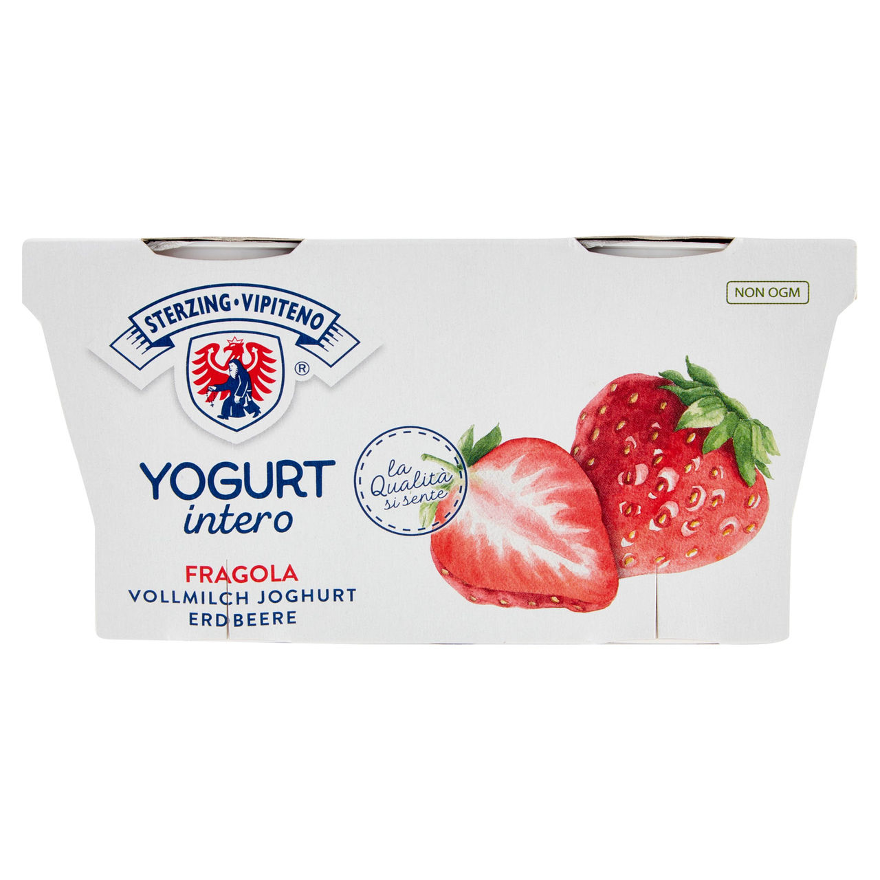 Sterzing Vipiteno Yogurt intero Fragola 2 x 125 g