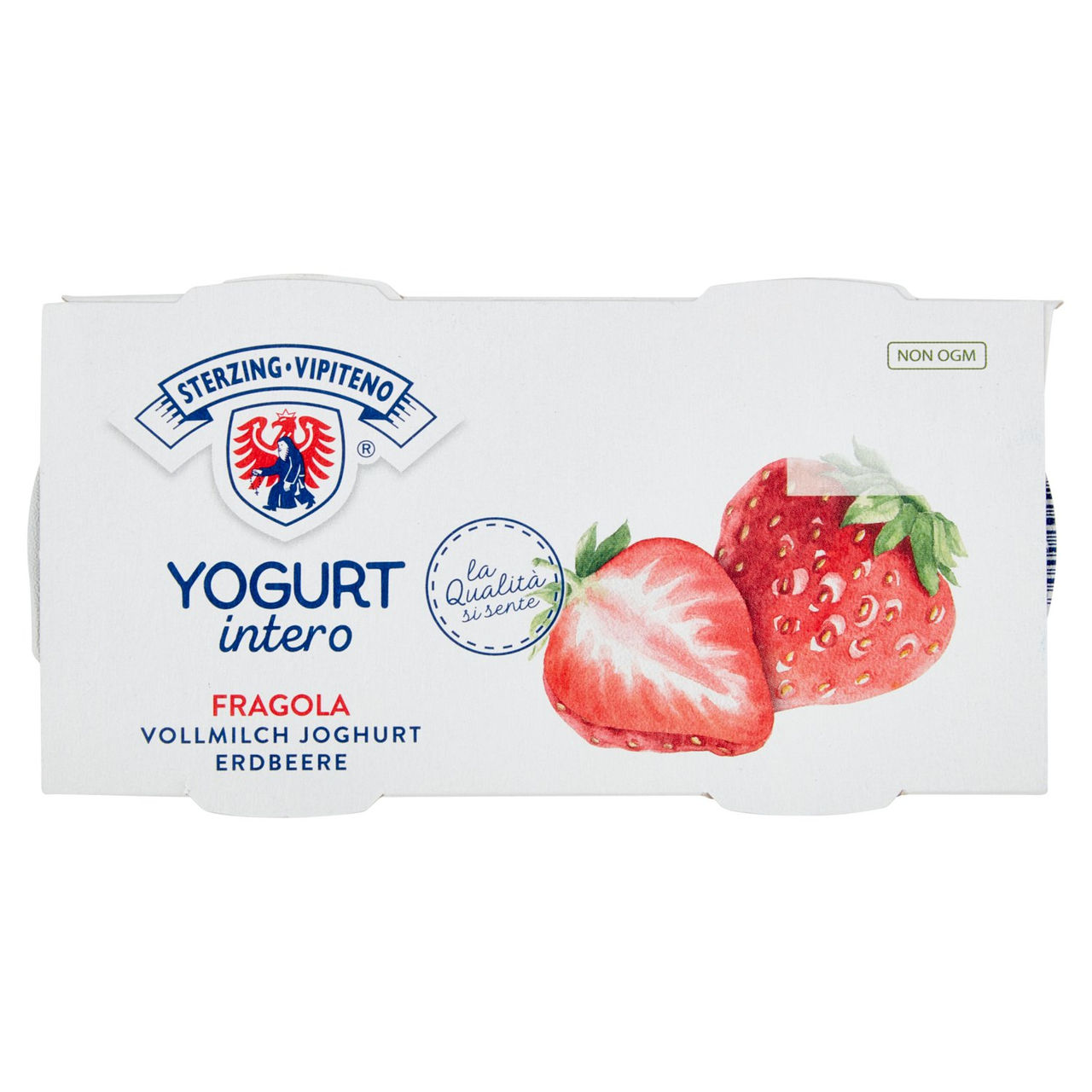 Sterzing Vipiteno Yogurt intero Fragola 2 x 125 g