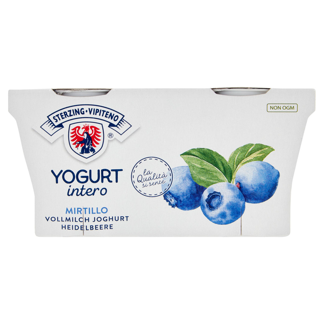 Sterzing Vipiteno Yogurt intero Mirtillo 2 x 125 g