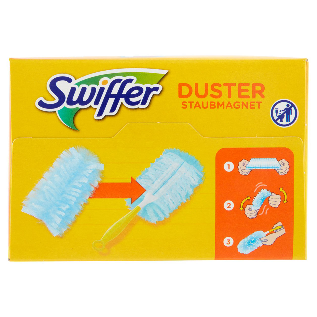 Swiffer Duster Cattura Polvere - Ricarica 9 Piumini per spolverare