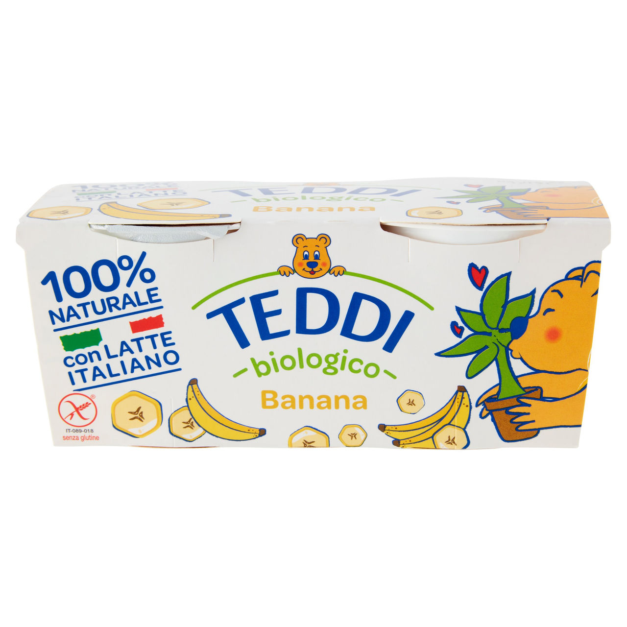 Teddi biologico Banana 2 x 115 g