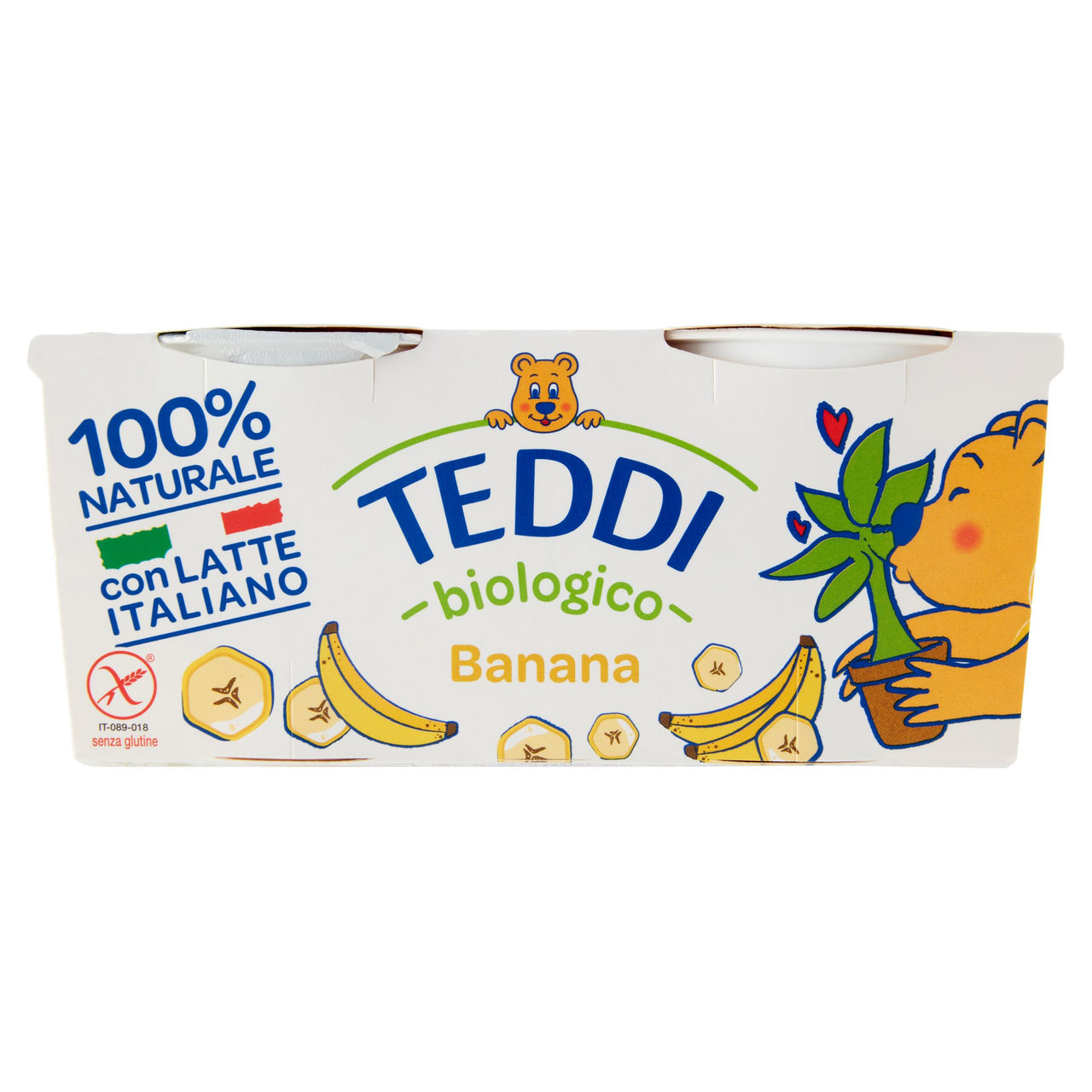 Teddi biologico Banana 2 x 115 g