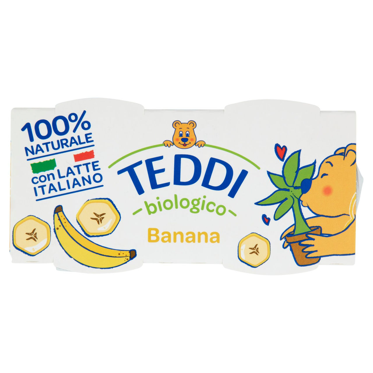 Teddi biologico Banana 2 x 115 g