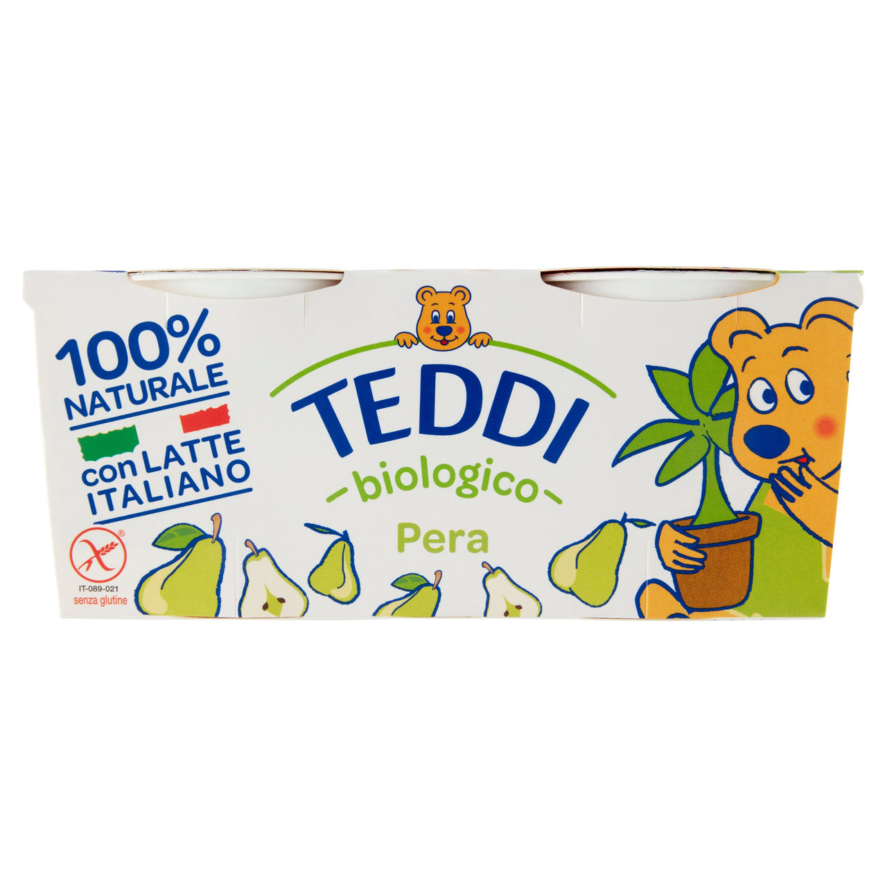 Teddi biologico Pera 2 x 115 g