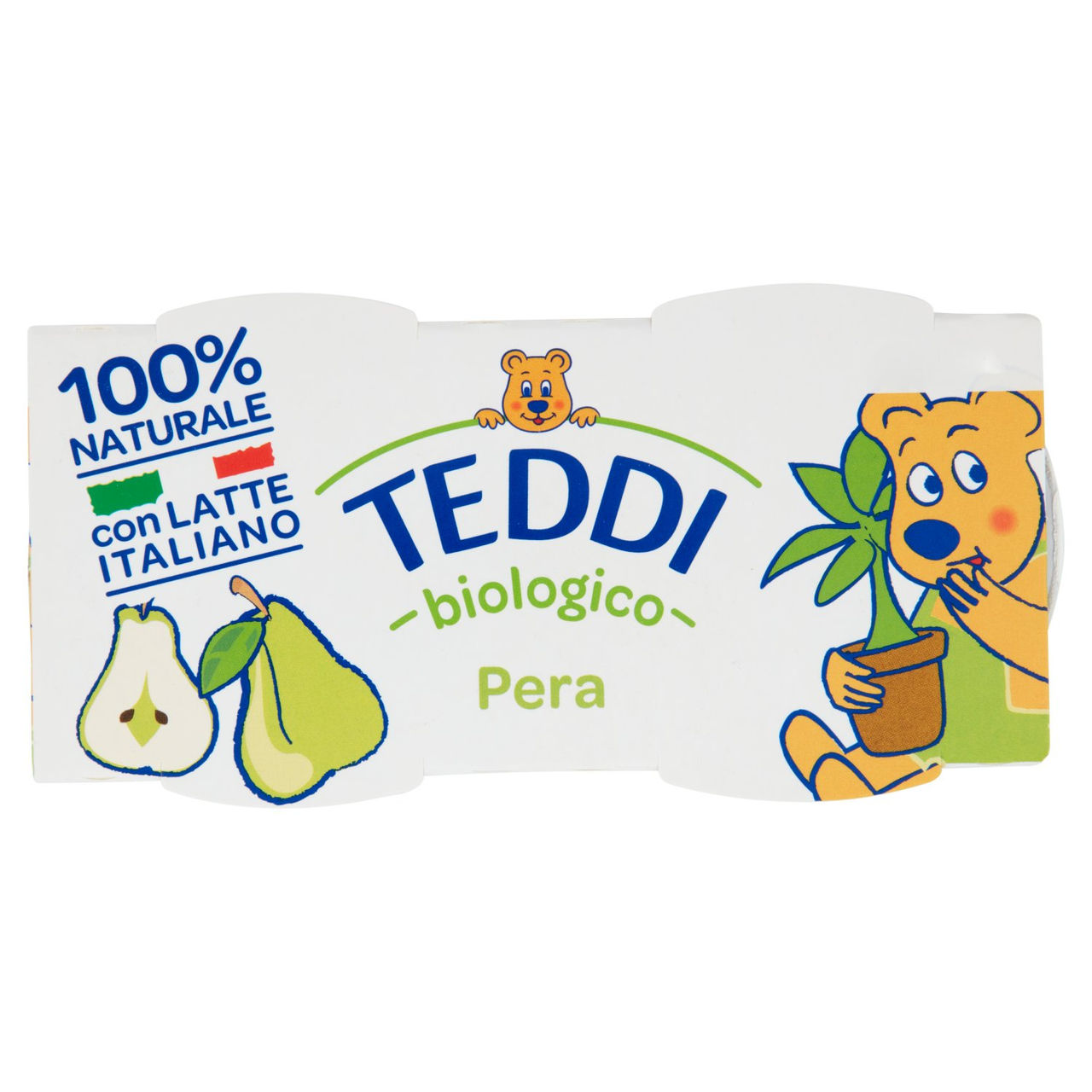 Teddi biologico Pera 2 x 115 g