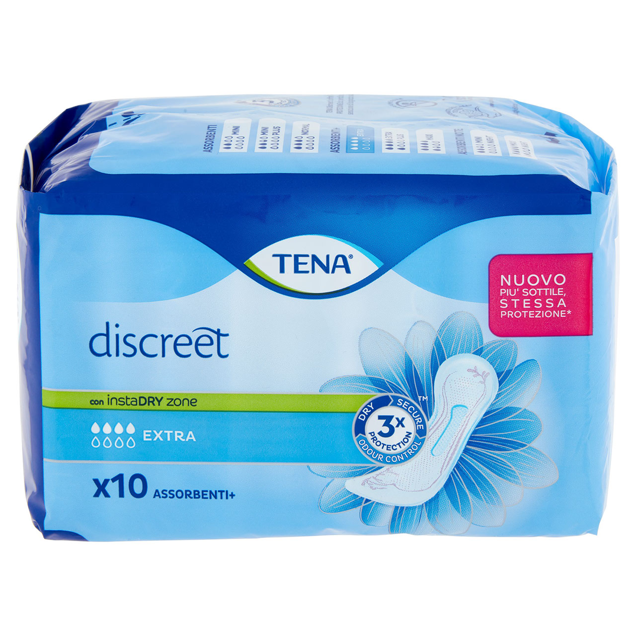 Tena discreet Extra 10 pz