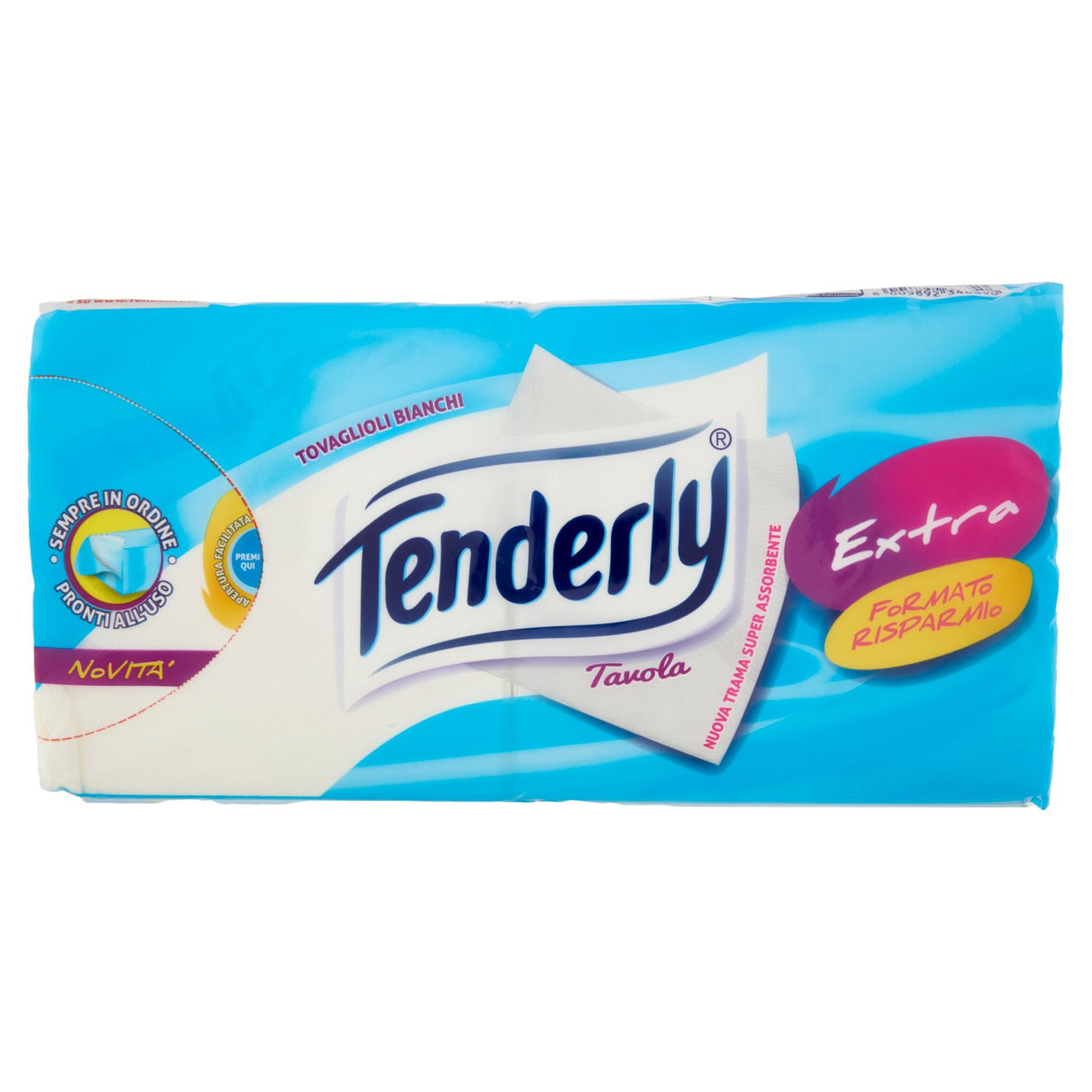 Tenderly Tavola Tovaglioli Bianchi Extra