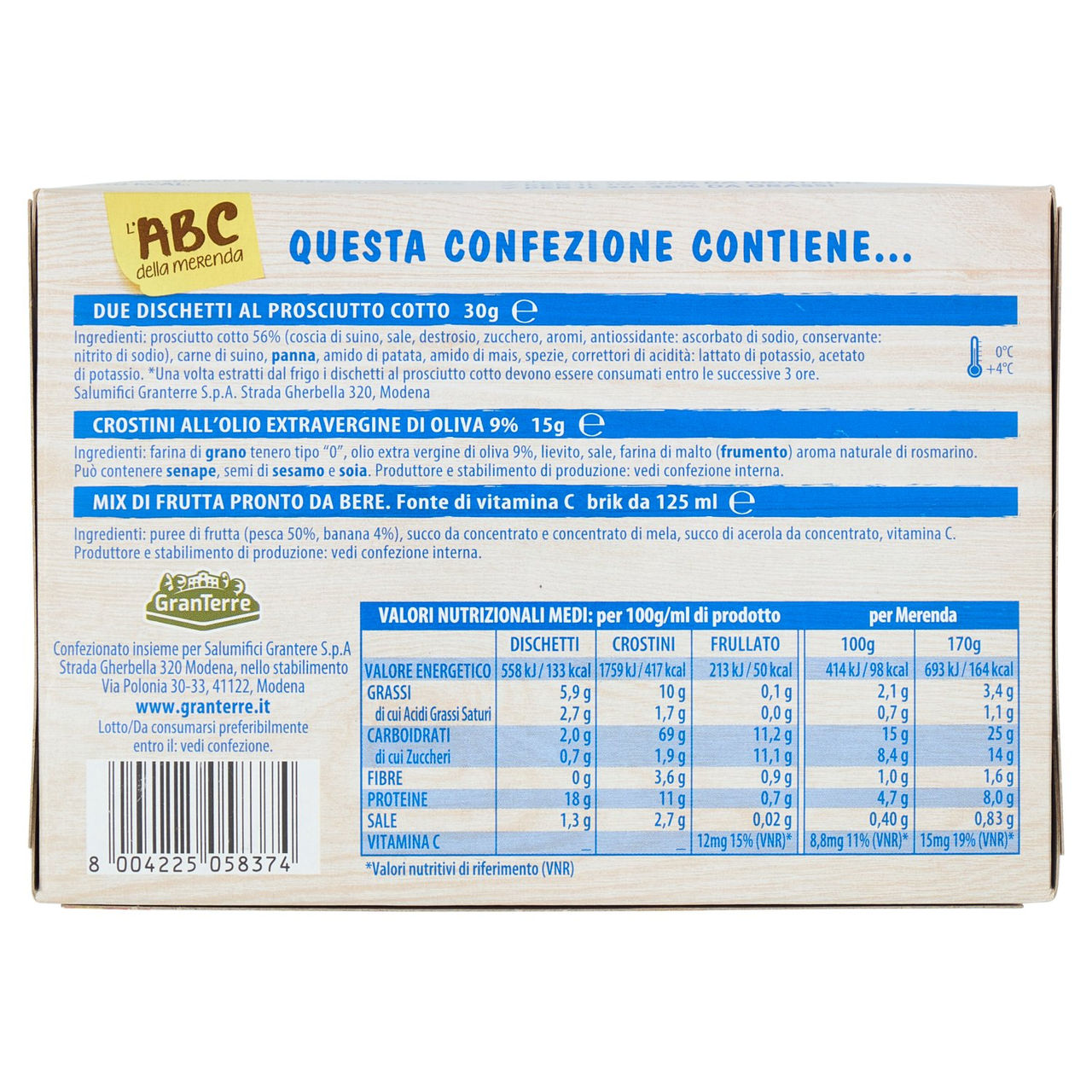 Casa Modena Teneroni la Merenda in vendita online