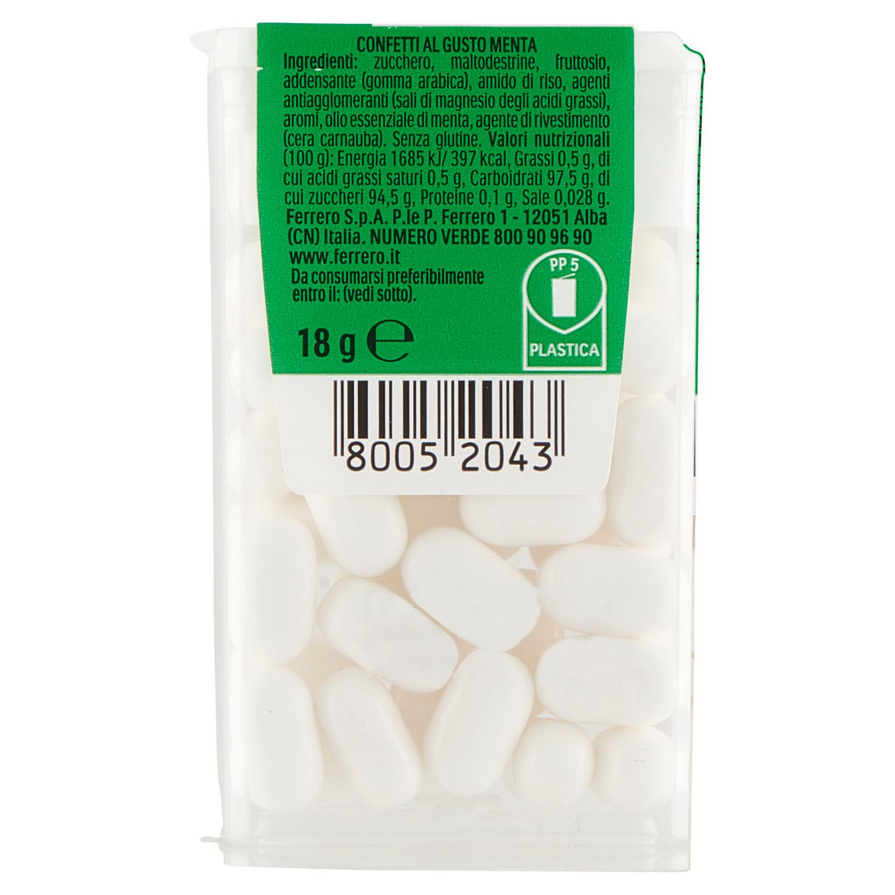 tic tac Mint 18 g