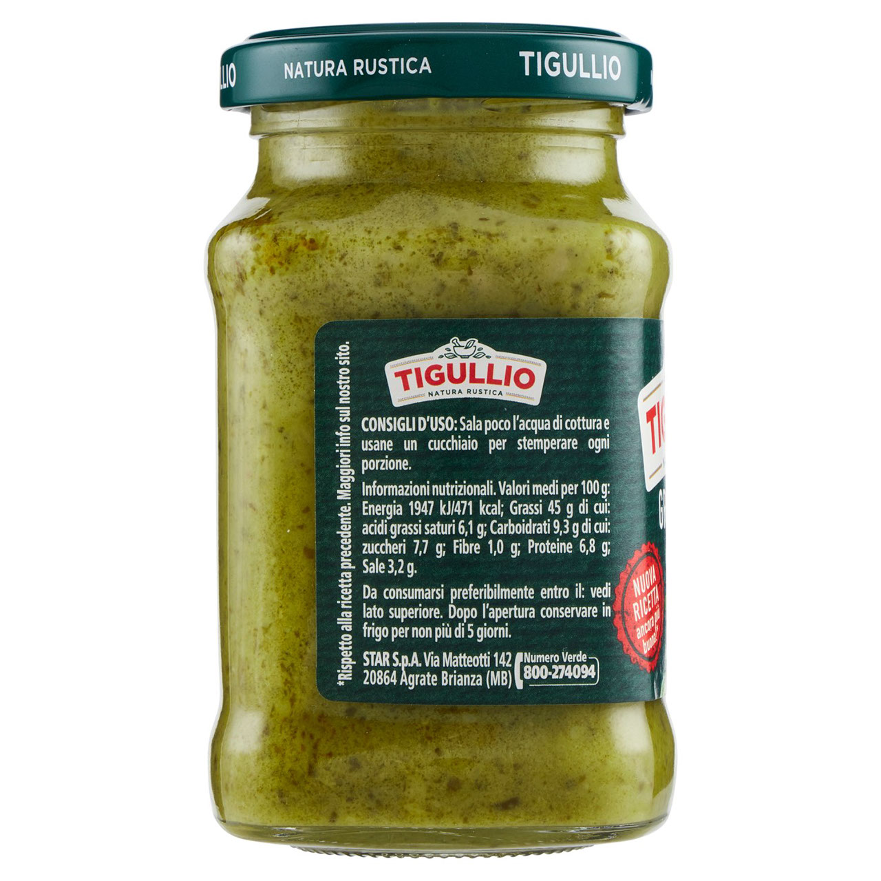 Tigullio Gran Pesto alla Genovese 190 g Conad