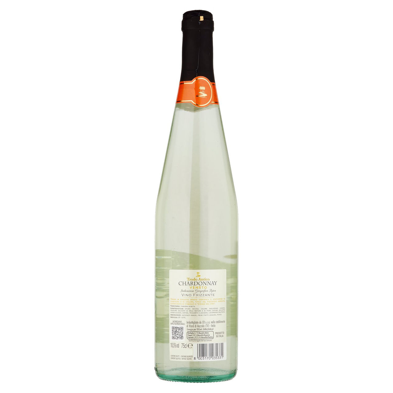 TRODO ANTICO Chardonnay Veneto IGT Vino Frizzante 75 cl