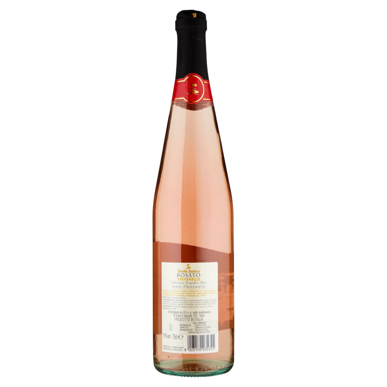 TRODO ANTICO Rosé Trevenezie IGT Vino Frizzante 75 cl