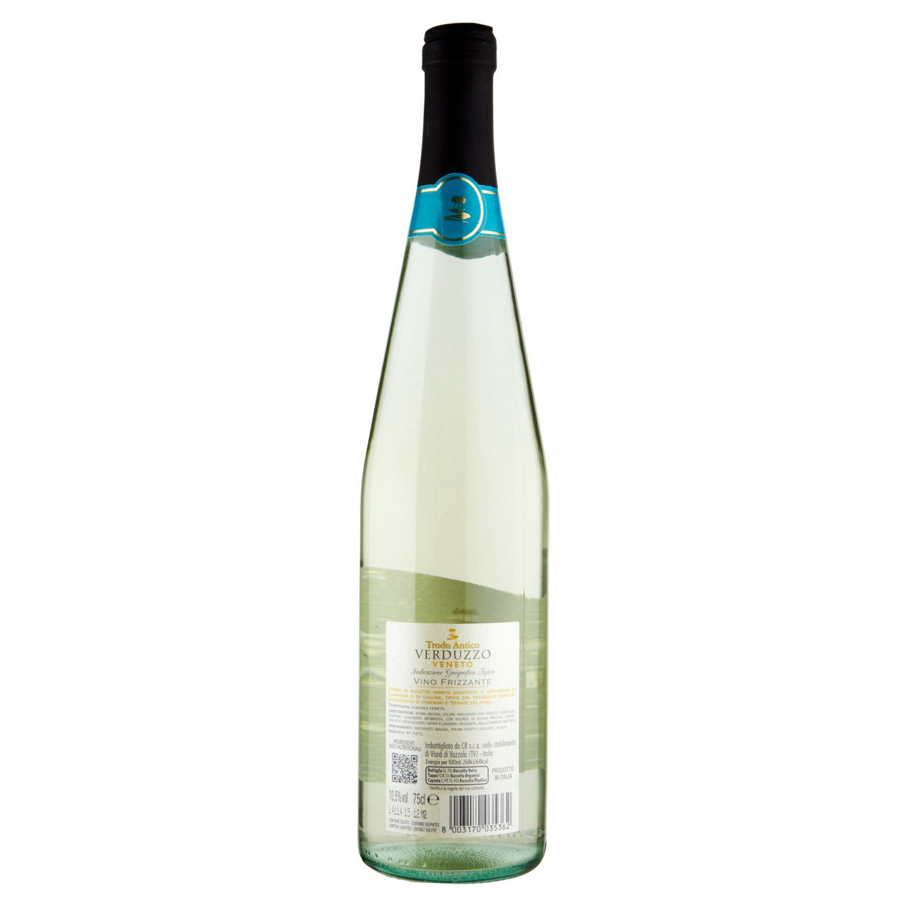 TRODO ANTICO Verduzzo Veneto IGT Vino Frizzante 75 cl