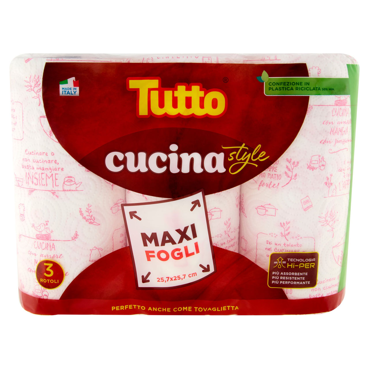 Tutto cucina style 3 pz