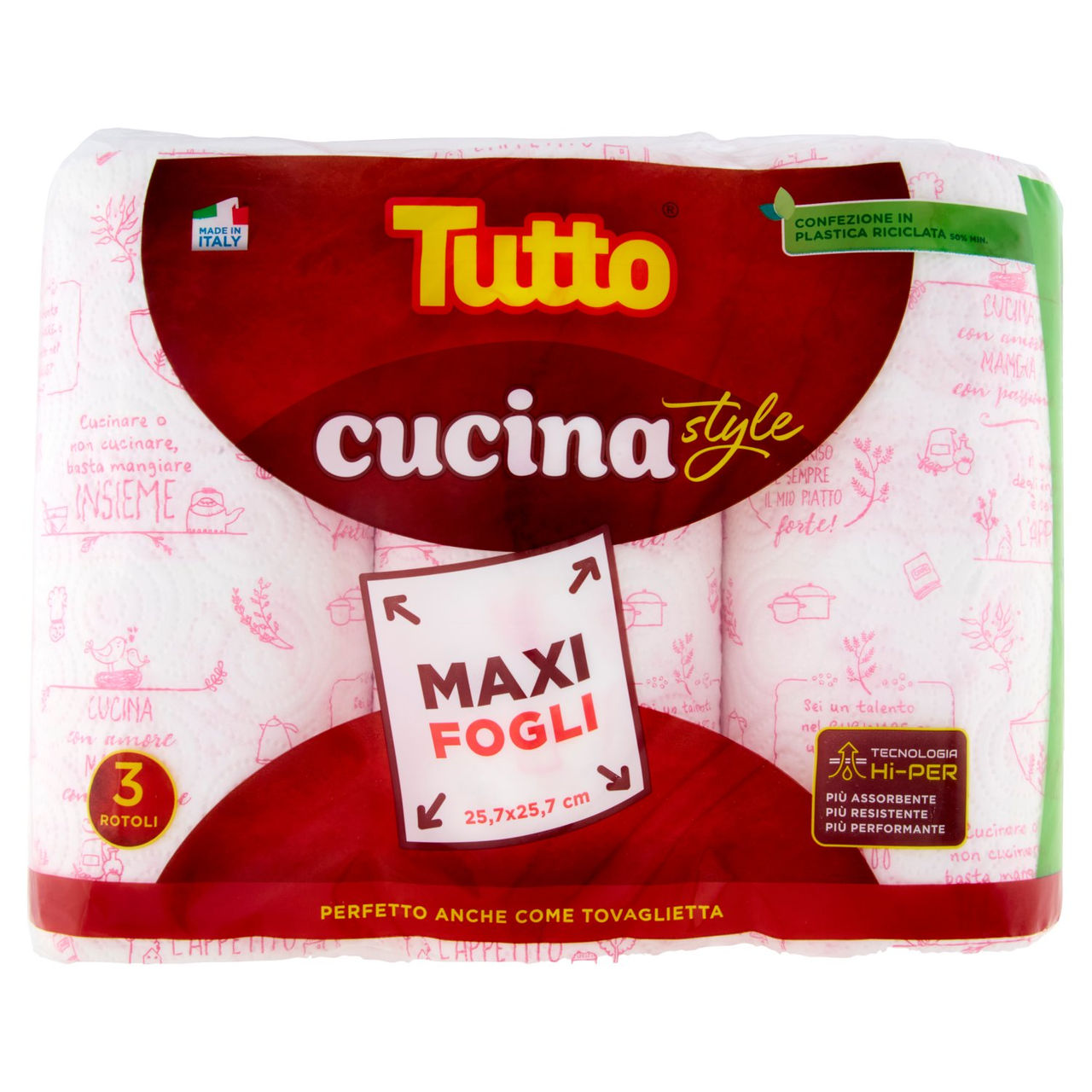 Tutto cucina style 3 pz