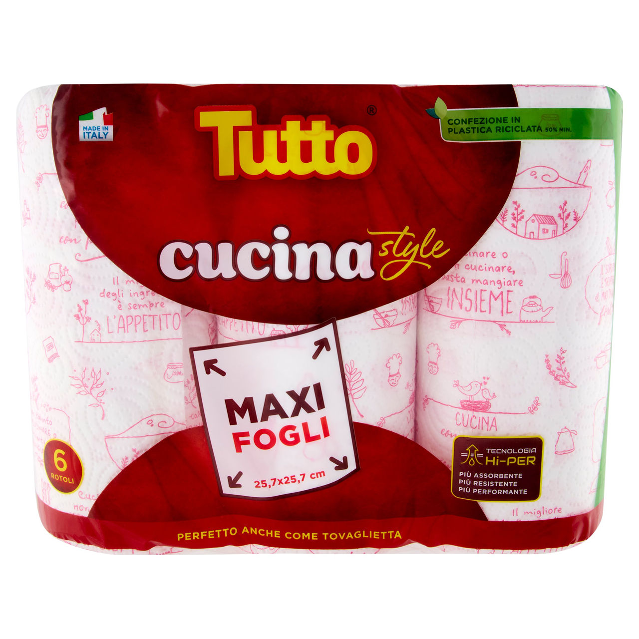 Tutto cucina style 6 pz