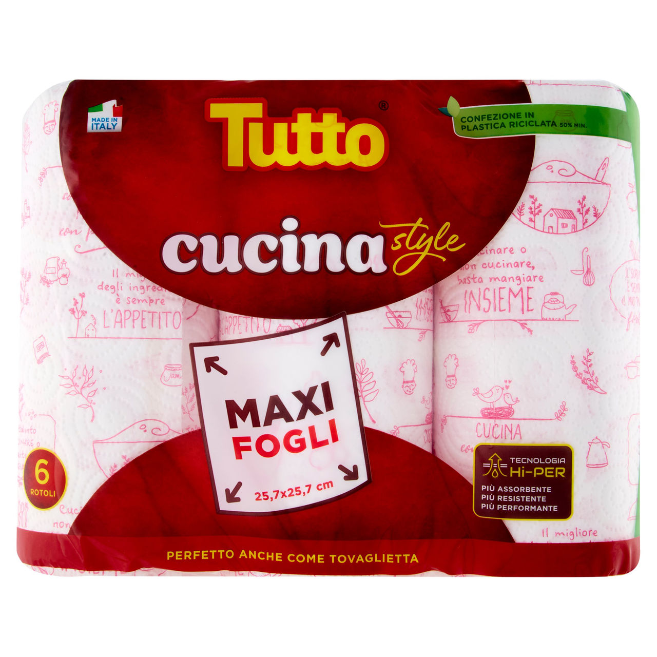 Tutto cucina style 6 pz