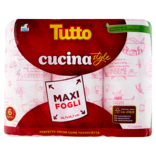 Tutto cucina style 6 pz