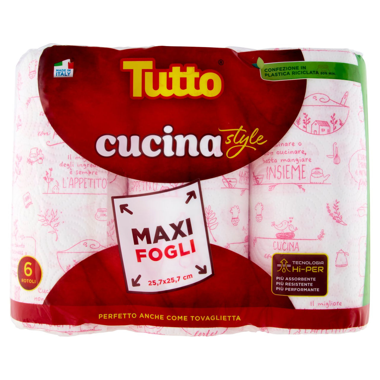 Tutto cucina style 6 pz