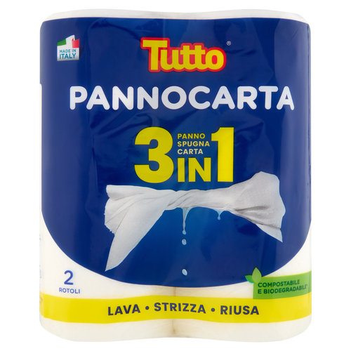 Tutto Pannocarta 3in1 2 pz