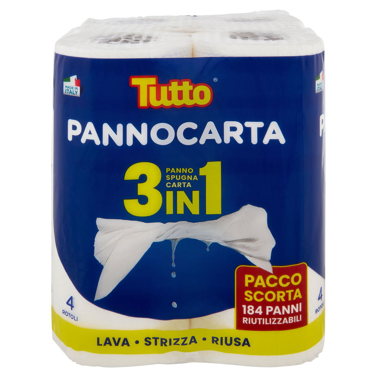 Tutto Pannocarta 3in1 4 pz