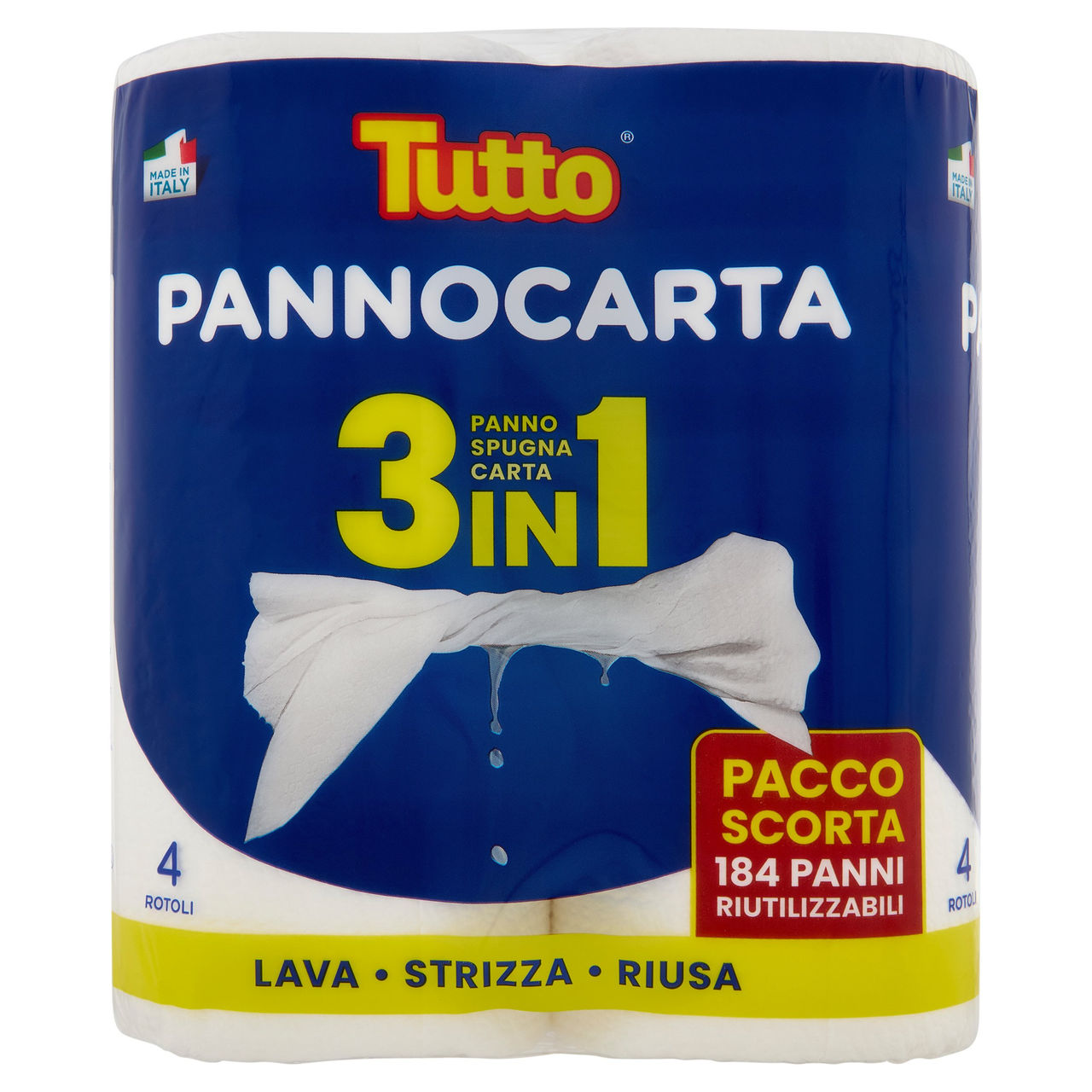 Tutto Pannocarta 3in1 4 pz