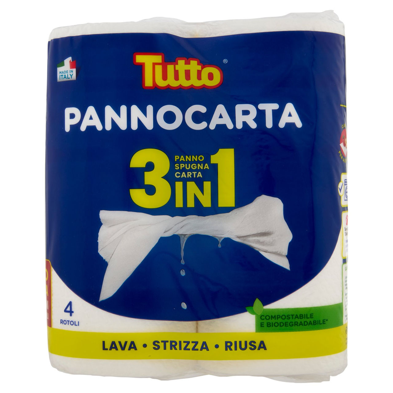 Tutto Pannocarta 3in1 4 pz