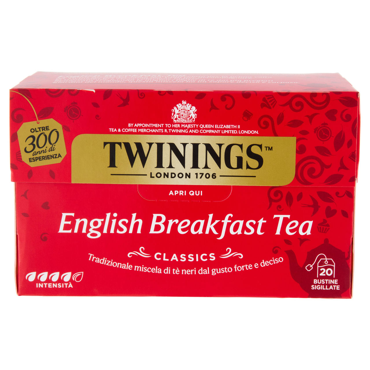 Twinings English Breakfast Tea Tè Nero 20 filtri The 40 g