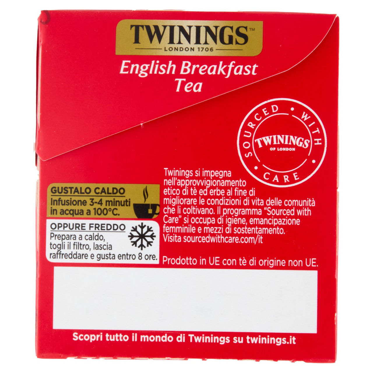 Twinings English Breakfast Tea Tè Nero 20 filtri The 40 g