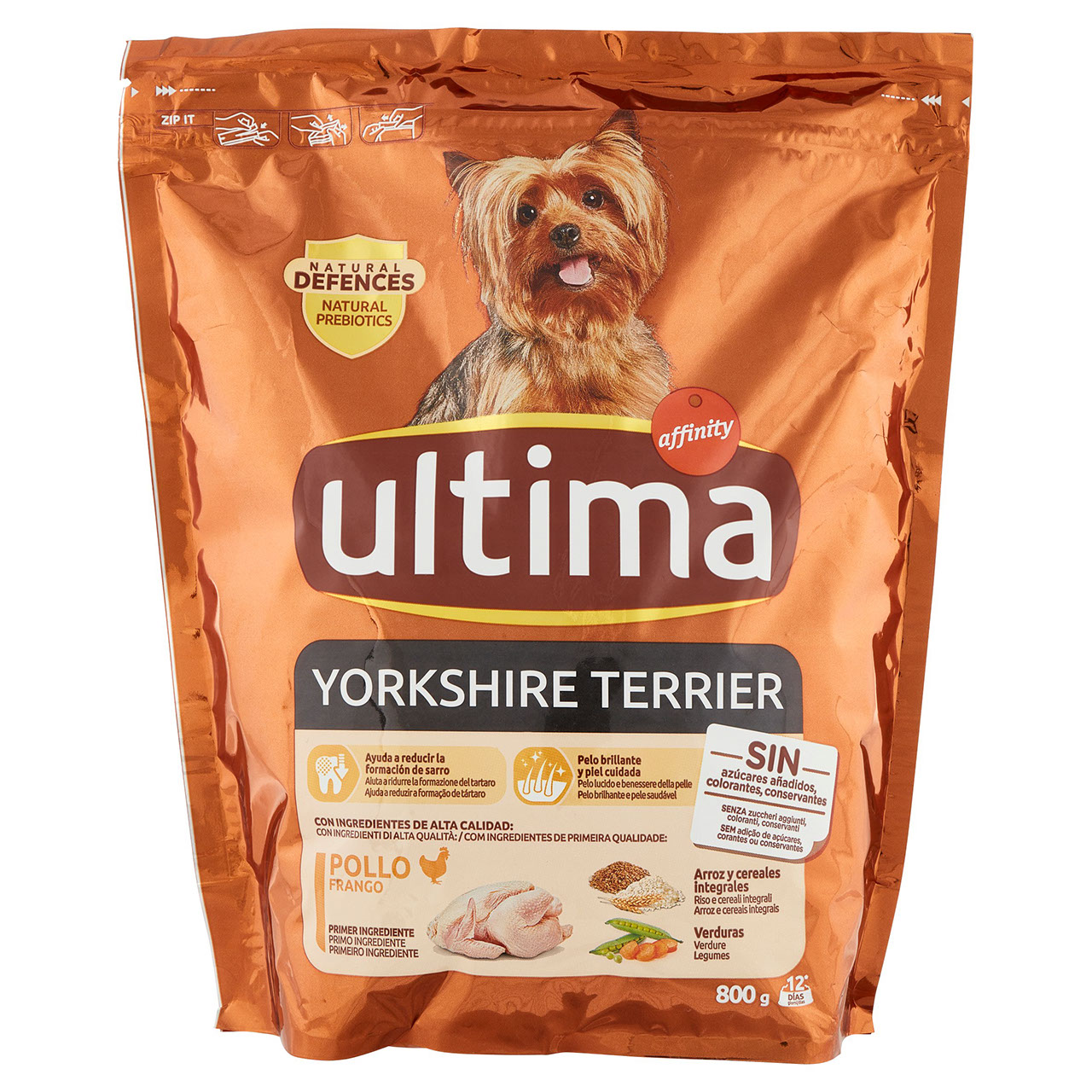 Ultima Yorkshire Terrier Pollo 800 g