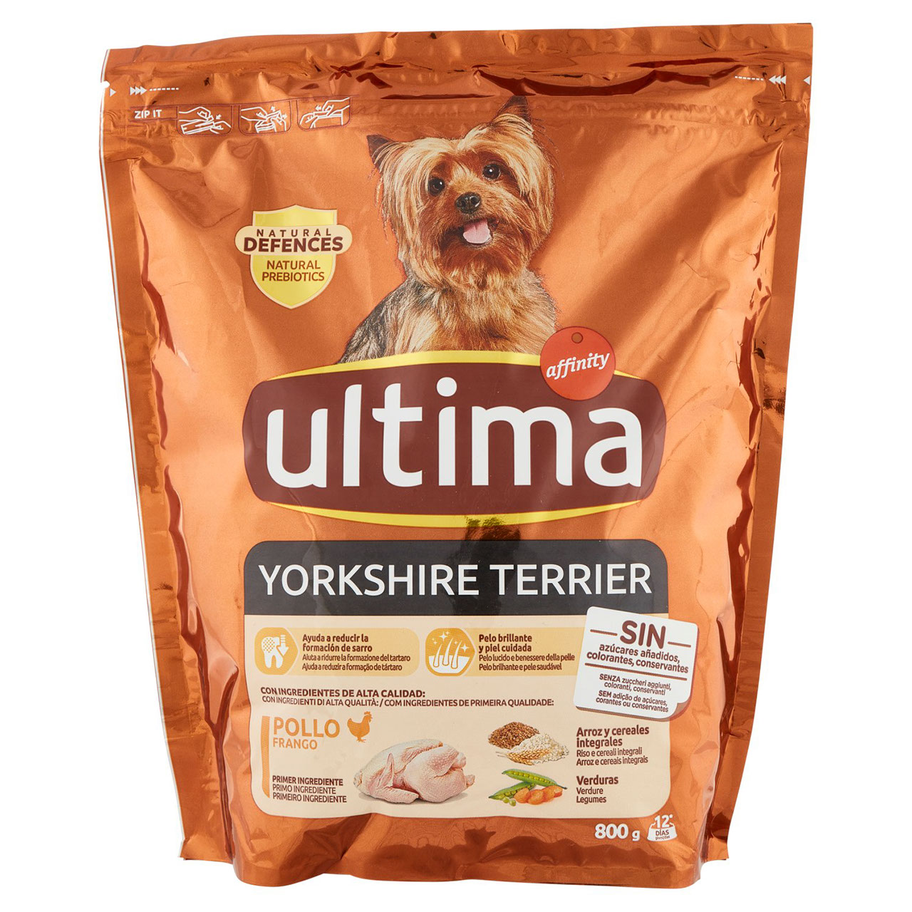 Ultima Yorkshire Terrier Pollo 800 g