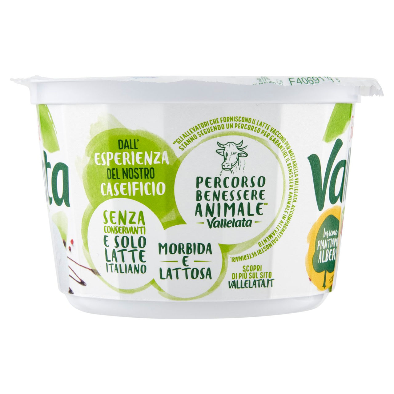 Vallelata Fior di Latte Mozzarella Fresca 125 g