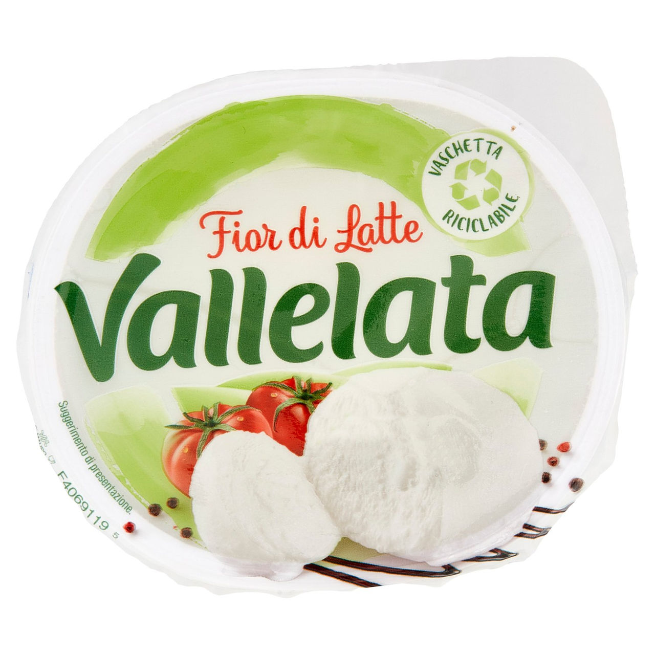 Vallelata Fior di Latte Mozzarella Fresca 125 g