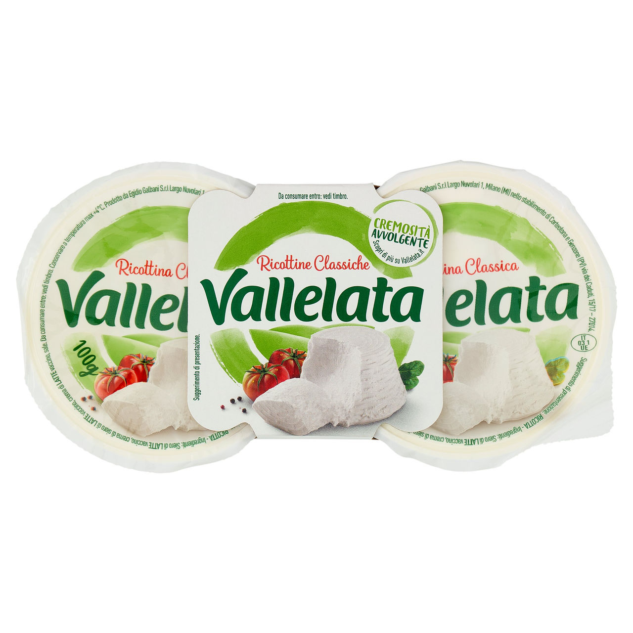 Vallelata Ricottine Fresche 2 x 100 g online