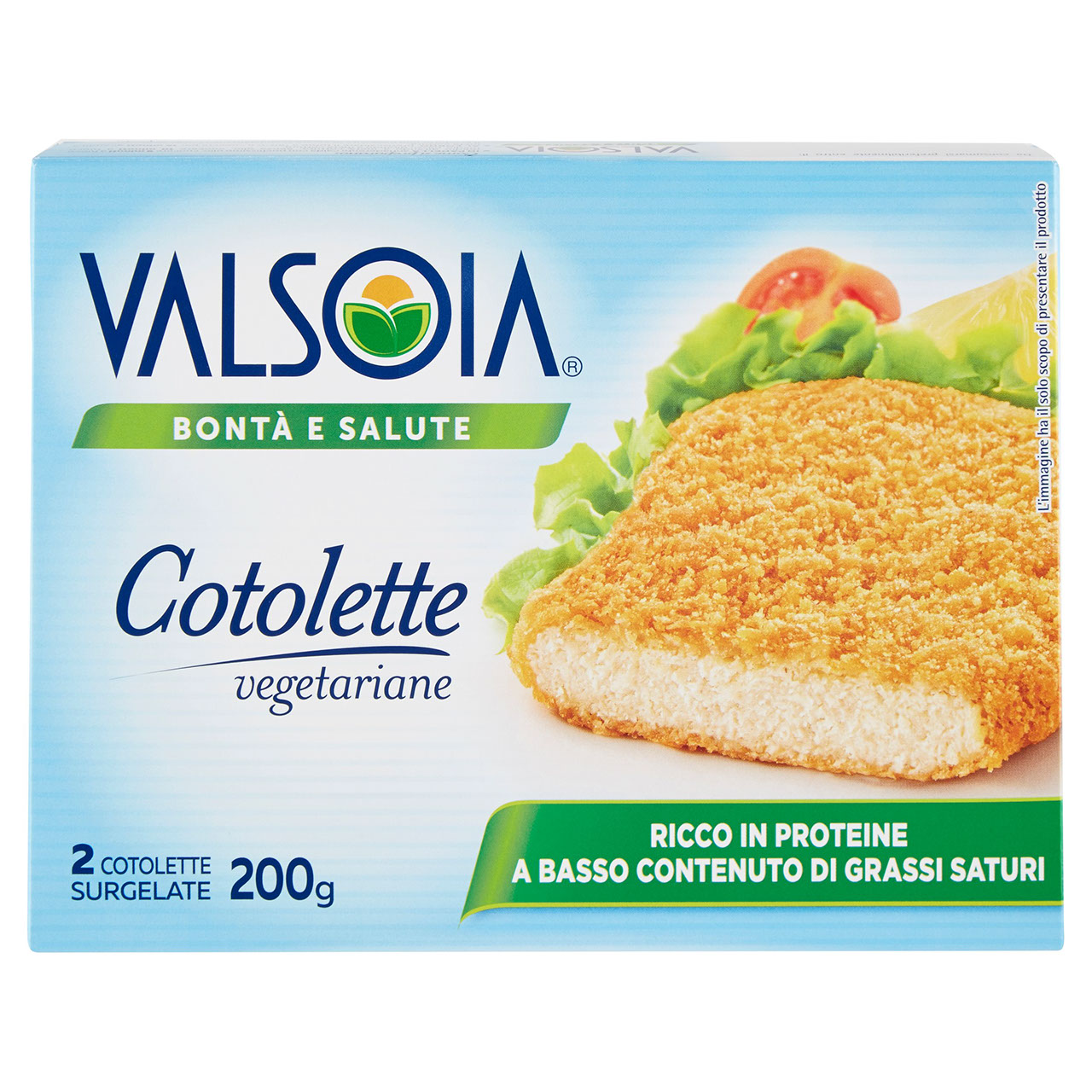 Cotolette Vegetariane Valsoia Bontà e Salute