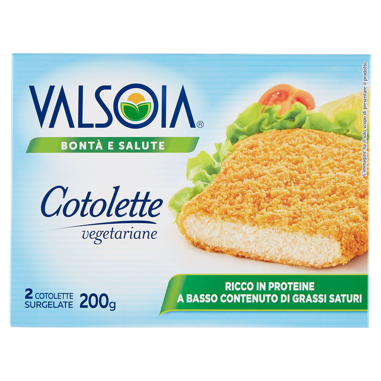 Cotolette Vegetariane Valsoia Bontà e Salute