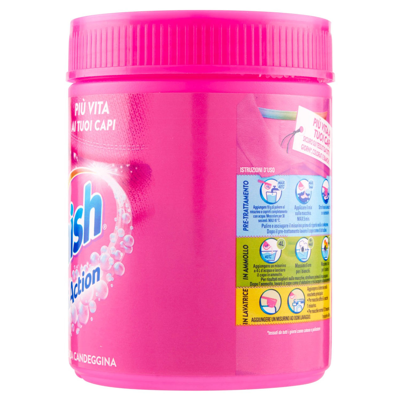 Vanish Oxi Action 500 g Smacchiatore Antiodore