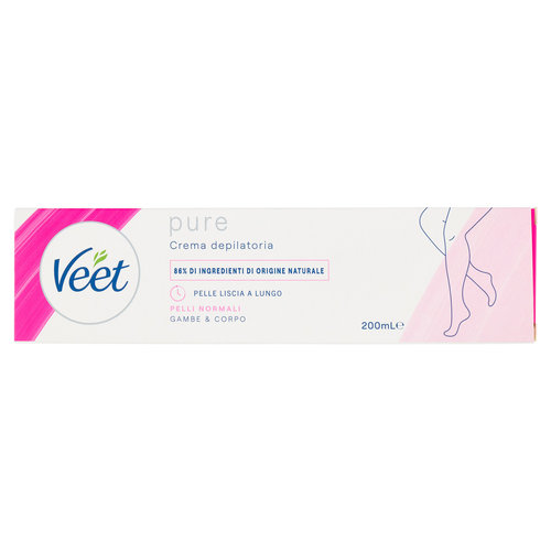 Veet pure Crema depilatoria Pelli Normali 200 mL