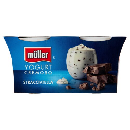 Yogurt Cremoso Stracciatella 2 x 125g Müller