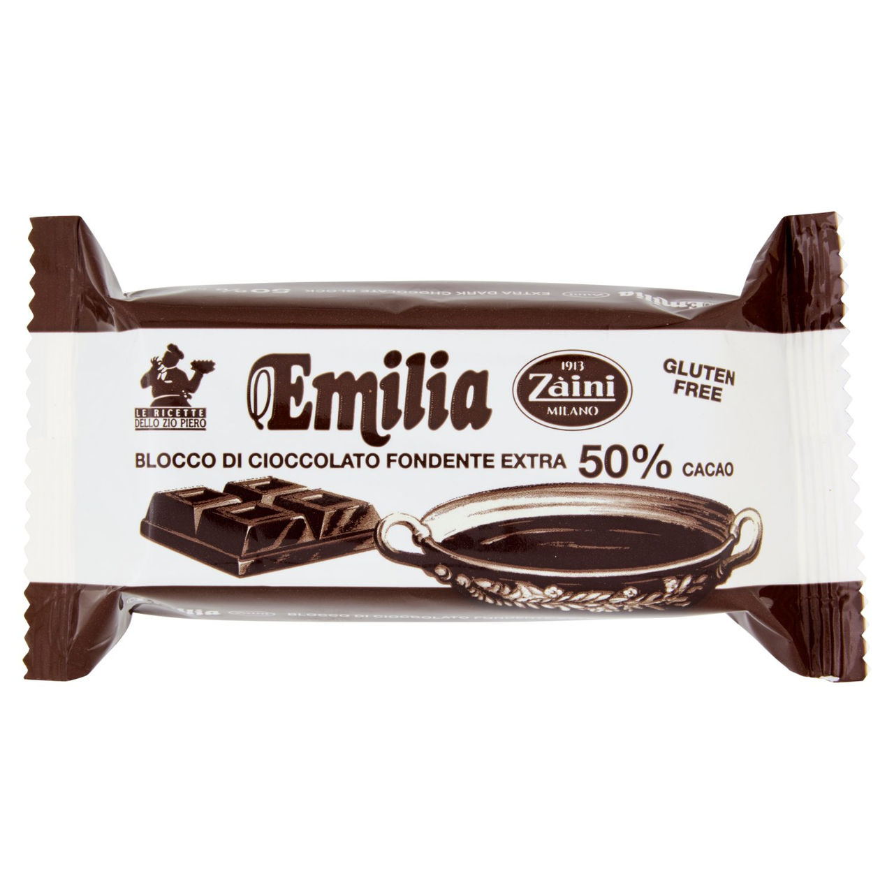 Zàini Emilia Cioccolato Fondente Extra 200 g
